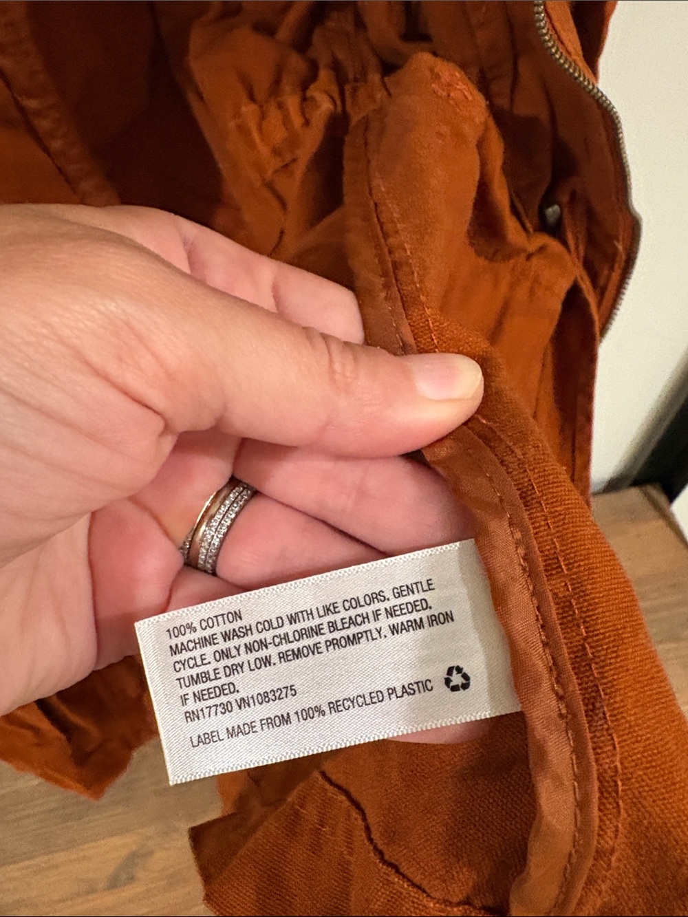 Universal Thread Rust Orange Utility Jacket - Picture 11 of 11